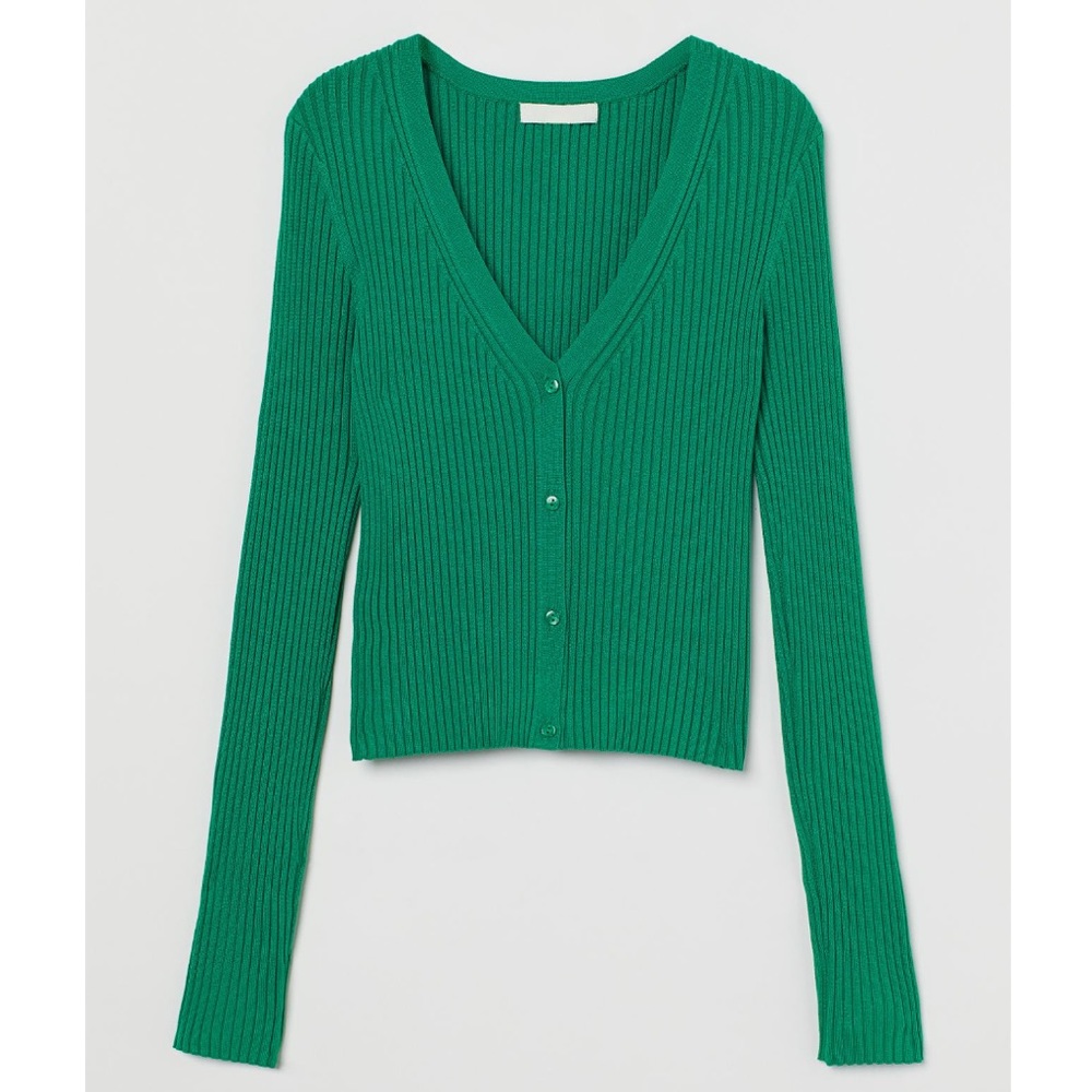H&M Rib Knit Cardigan